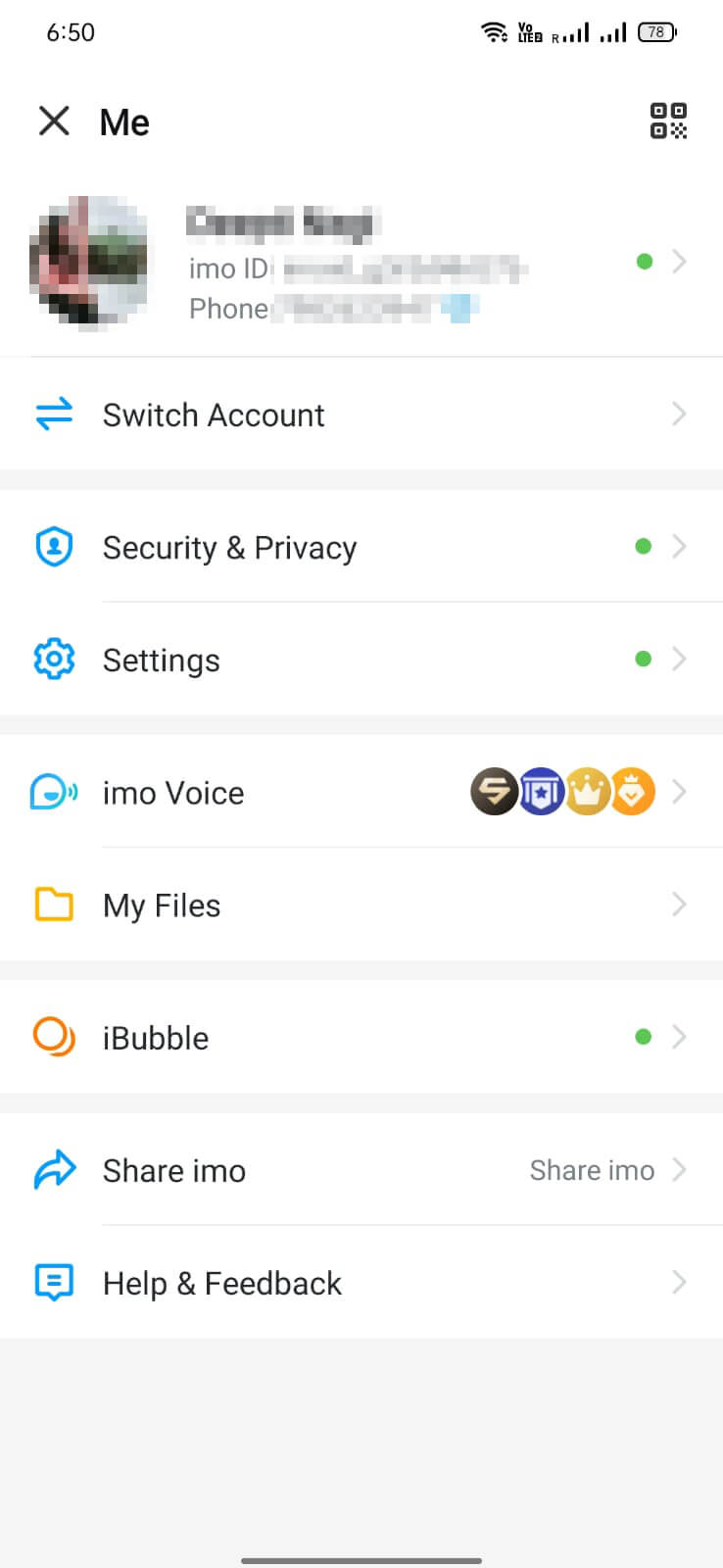 Screenshot imo APK v2026.04.1031 untuk Chat dan Panggilan Internasional