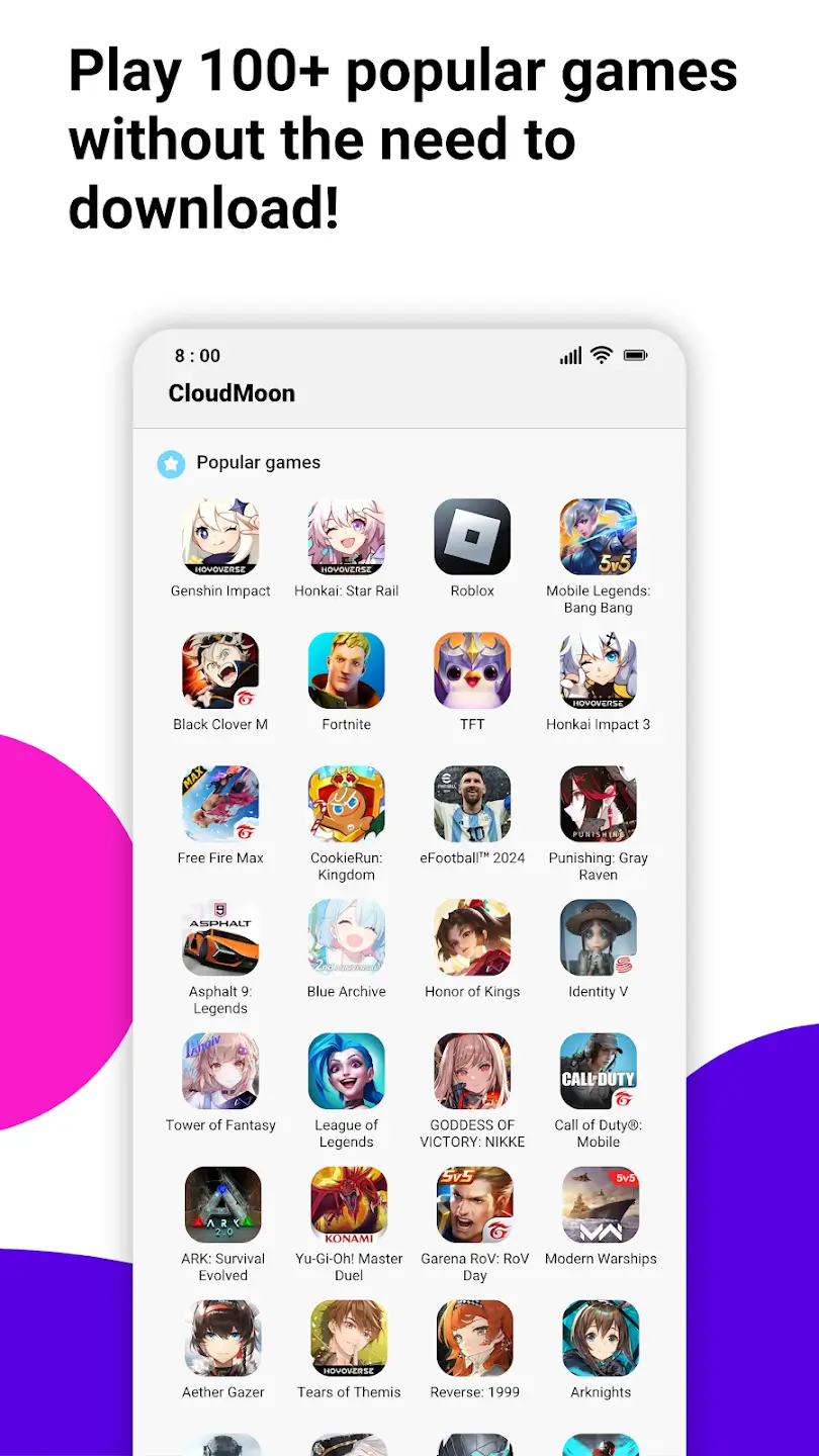 Screenshot CloudMoon APK Download untuk Android