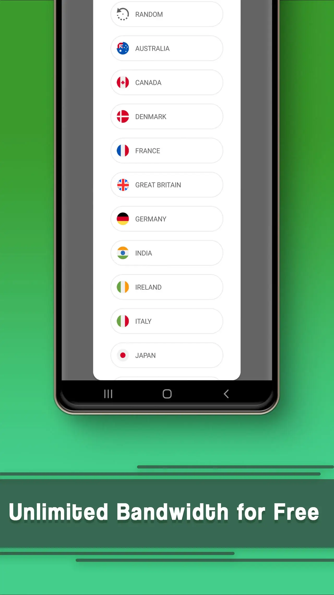Screenshot GreenNet VPN APK