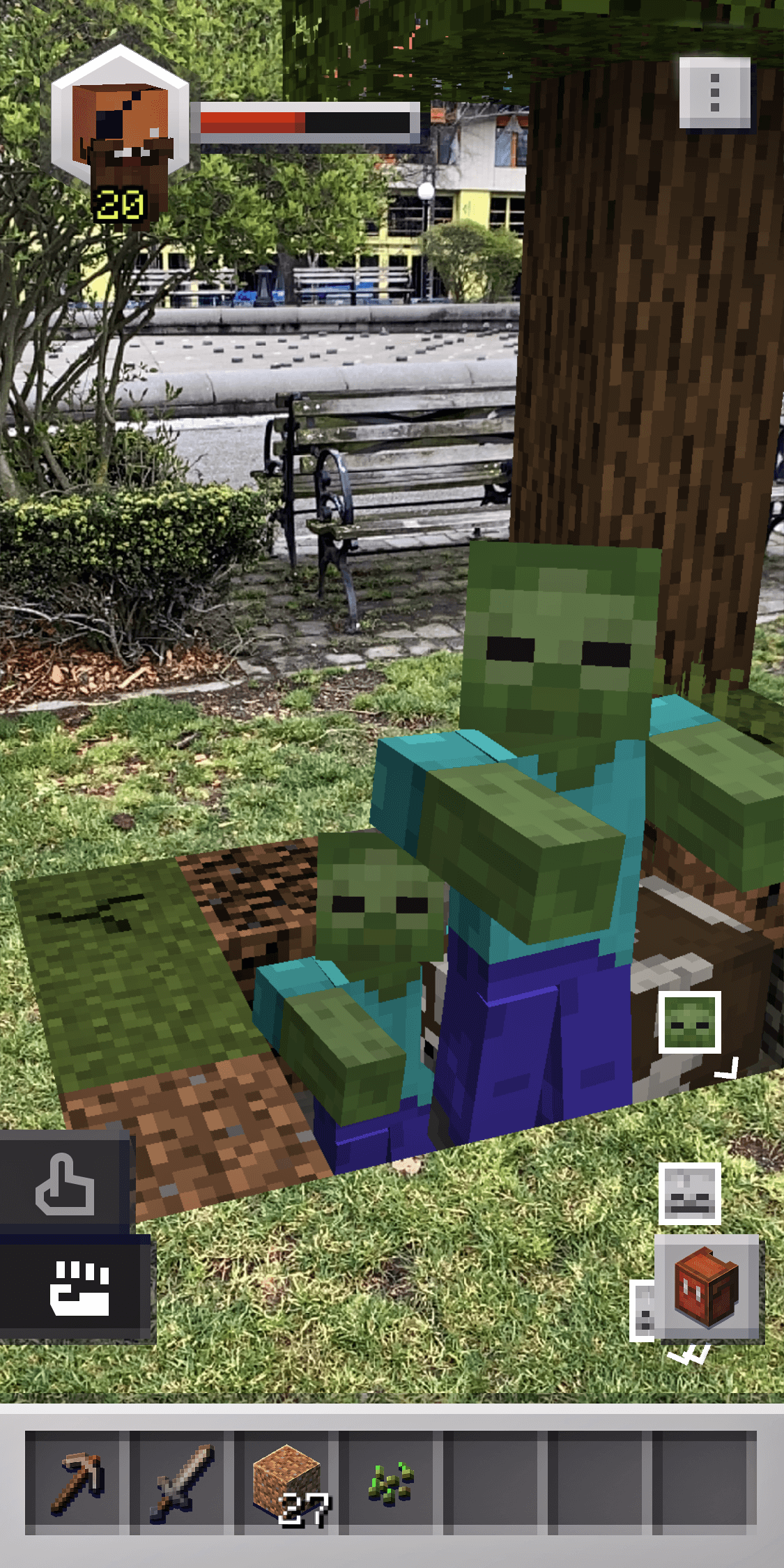 Screenshot Minecraft Earth APK