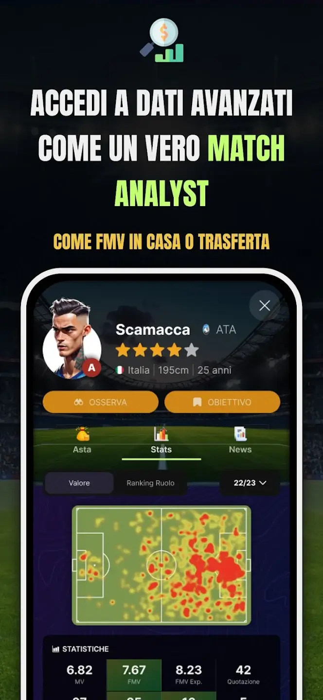 Screenshot FantaLab Manager - Fantacalcio APK