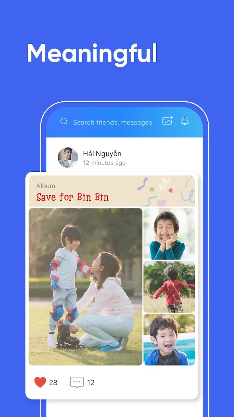 Screenshot Zalo APK versi 26.03.01 untuk Android