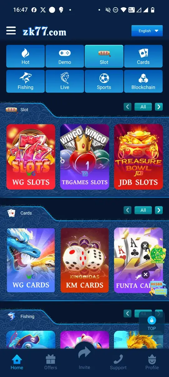 Screenshot ZK77 APK untuk Prediksi Warna dan Angka