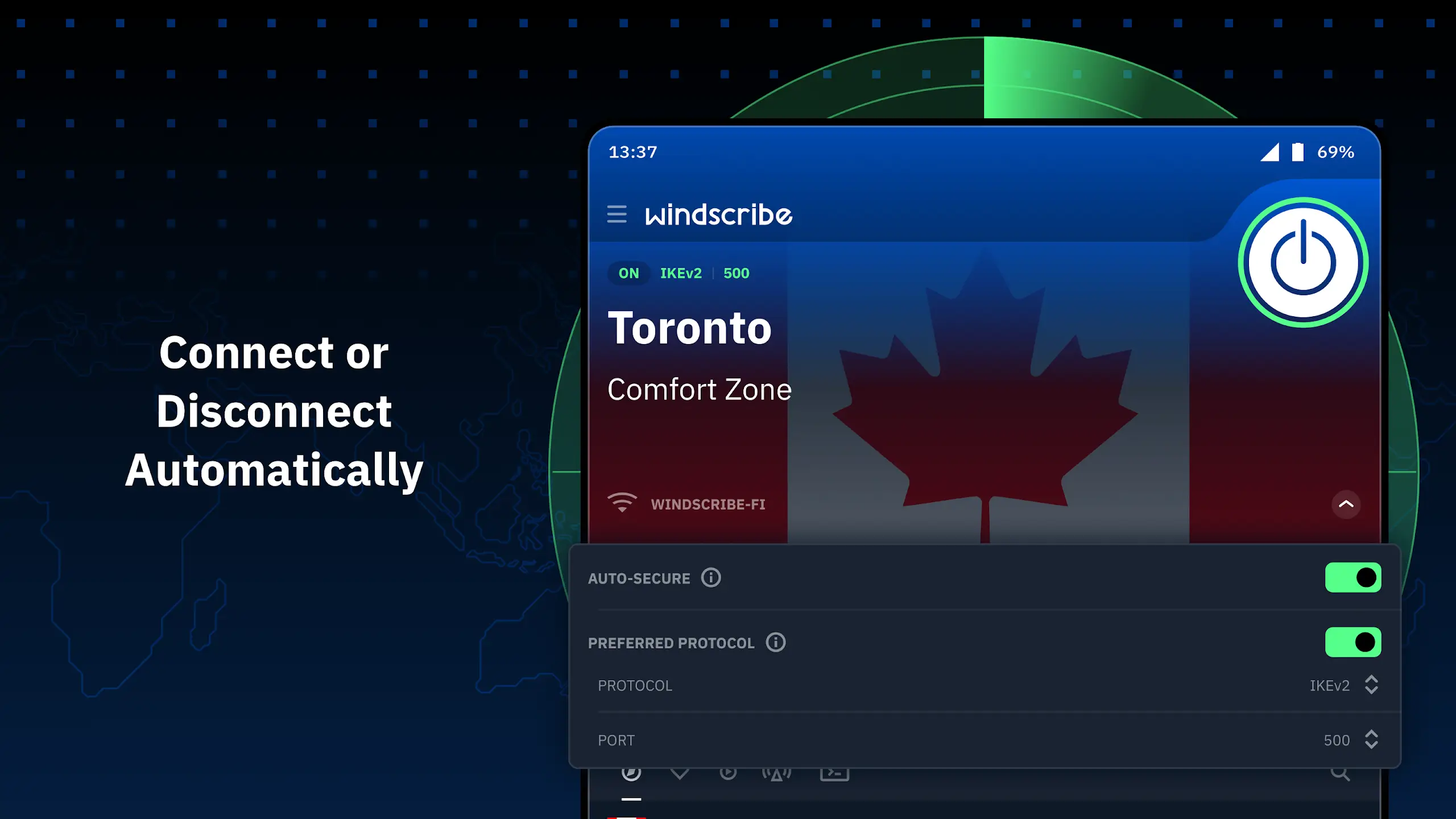 Screenshot Windscribe APK