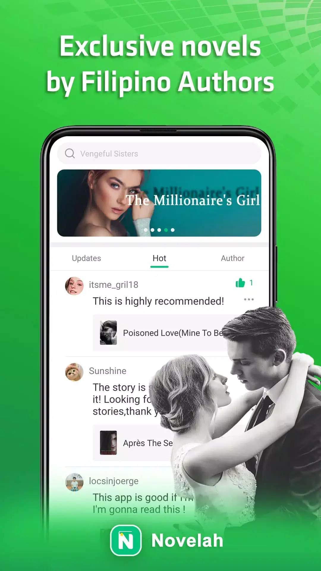 Screenshot Novelah APK v1.67 untuk Baca Novel di Android