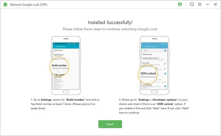 Screenshot vnROM Bypass FRP APK