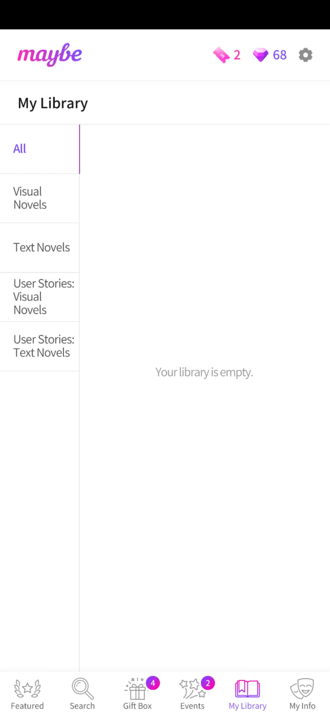 Screenshot Maybe: Interactive Stories APK v3.2.7