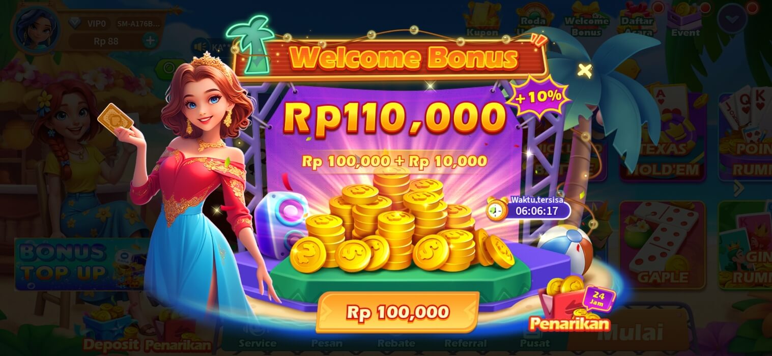 Screenshot AT777 APK: Slot dan Casino Klasik di Android
