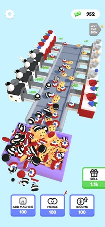 Screenshot Dessert Factory Idle APK
