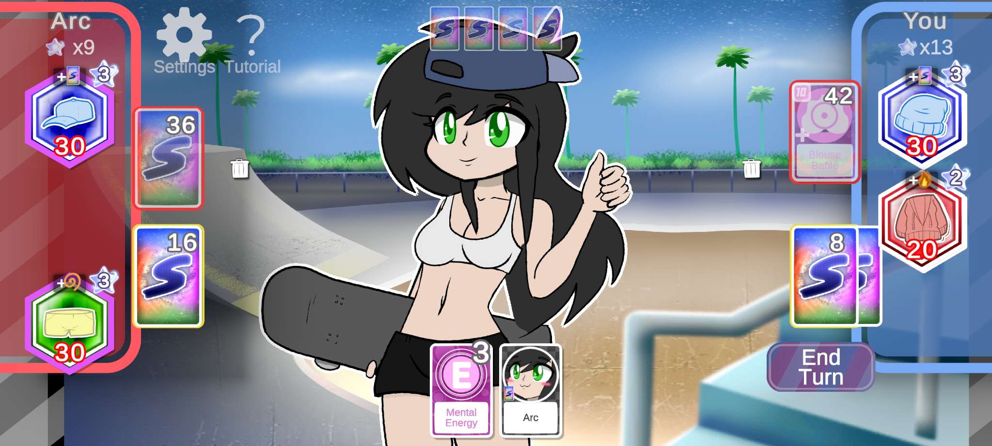 Screenshot STRIP Battle Action Cards APK