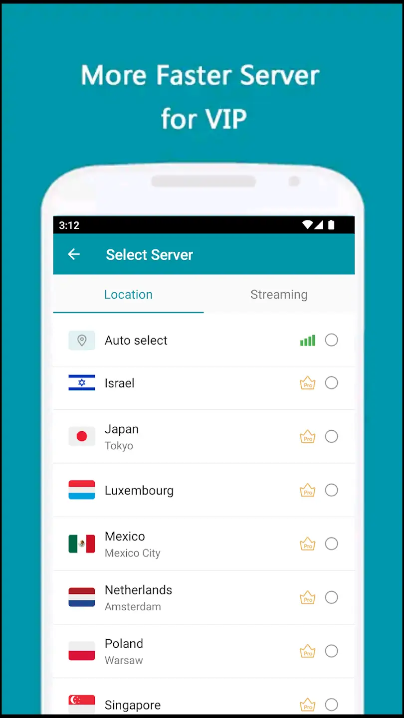 Screenshot Thunder VPN APK (v5.4.1) - VPN Ringan untuk Browsing Aman