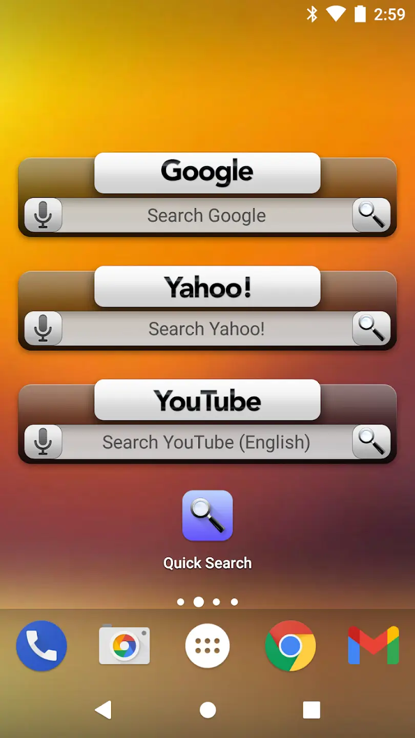 Screenshot Quick Search Widget APK v6.1