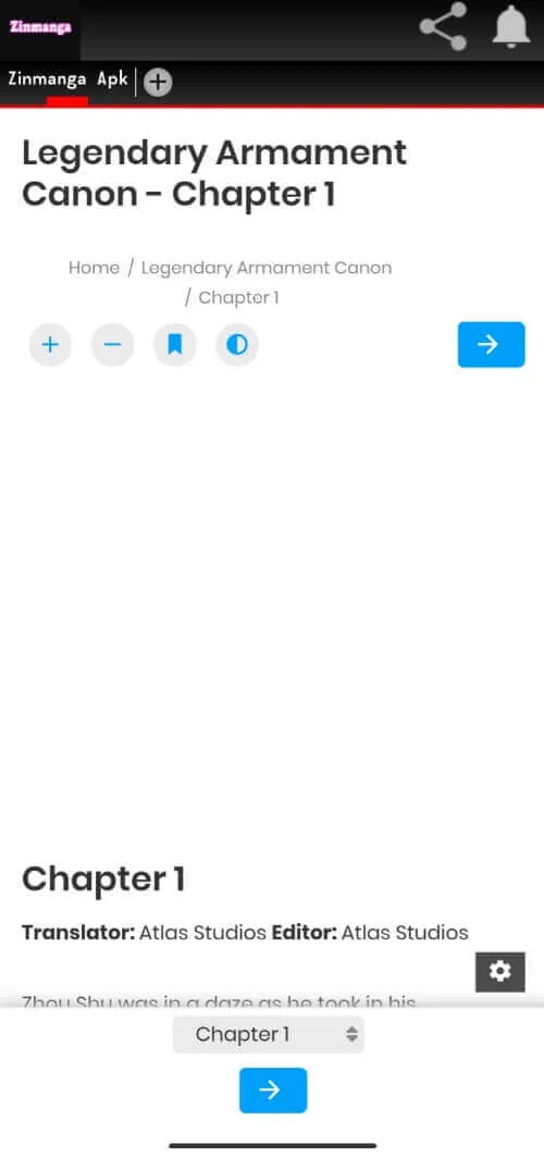 Screenshot Zinmanga APK v9.8