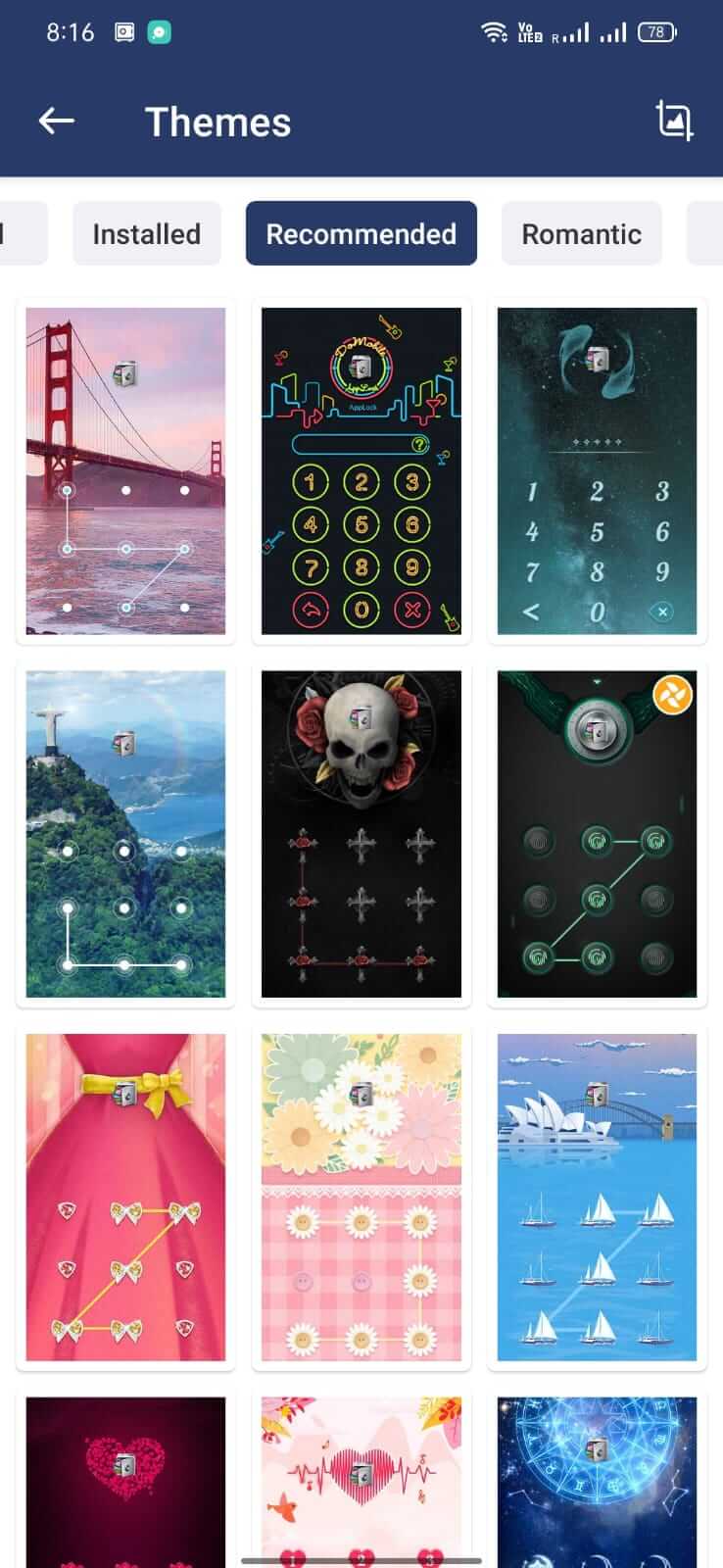 Screenshot AppLock APK v3.5.3cn