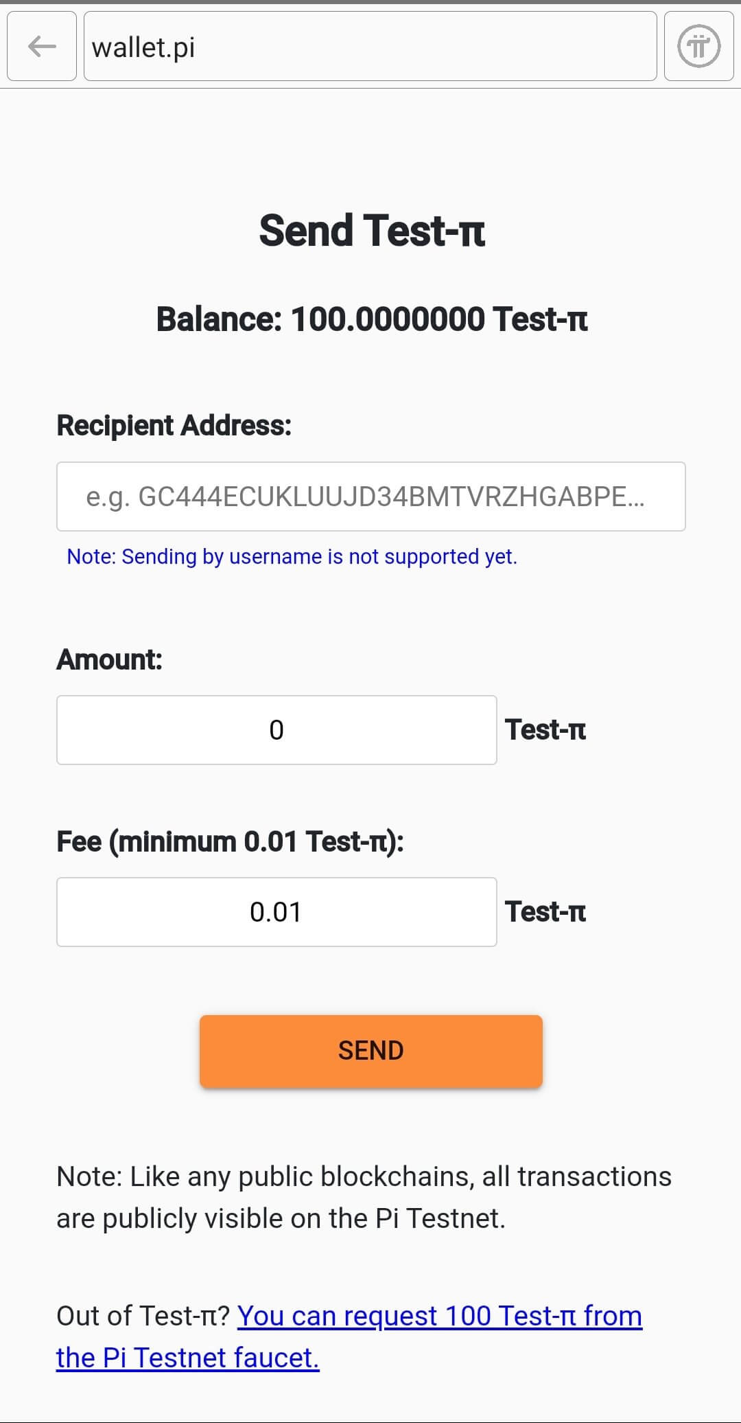 Screenshot Pi Browser APK