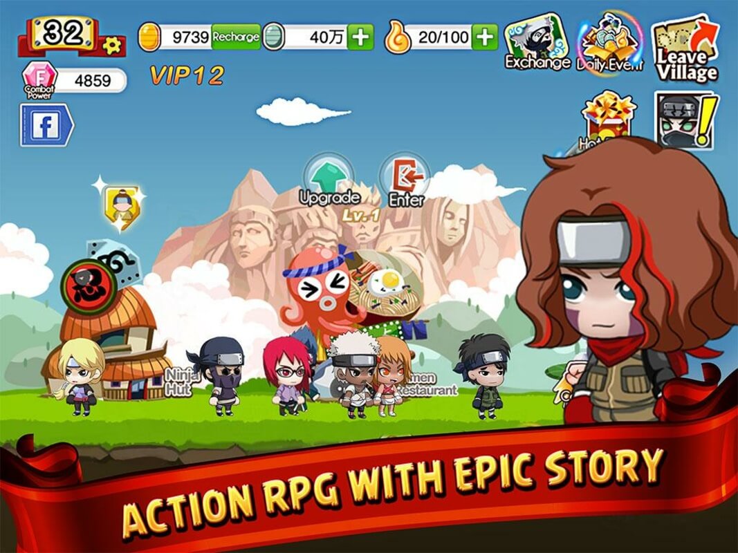 Screenshot Ninja Heroes APK
