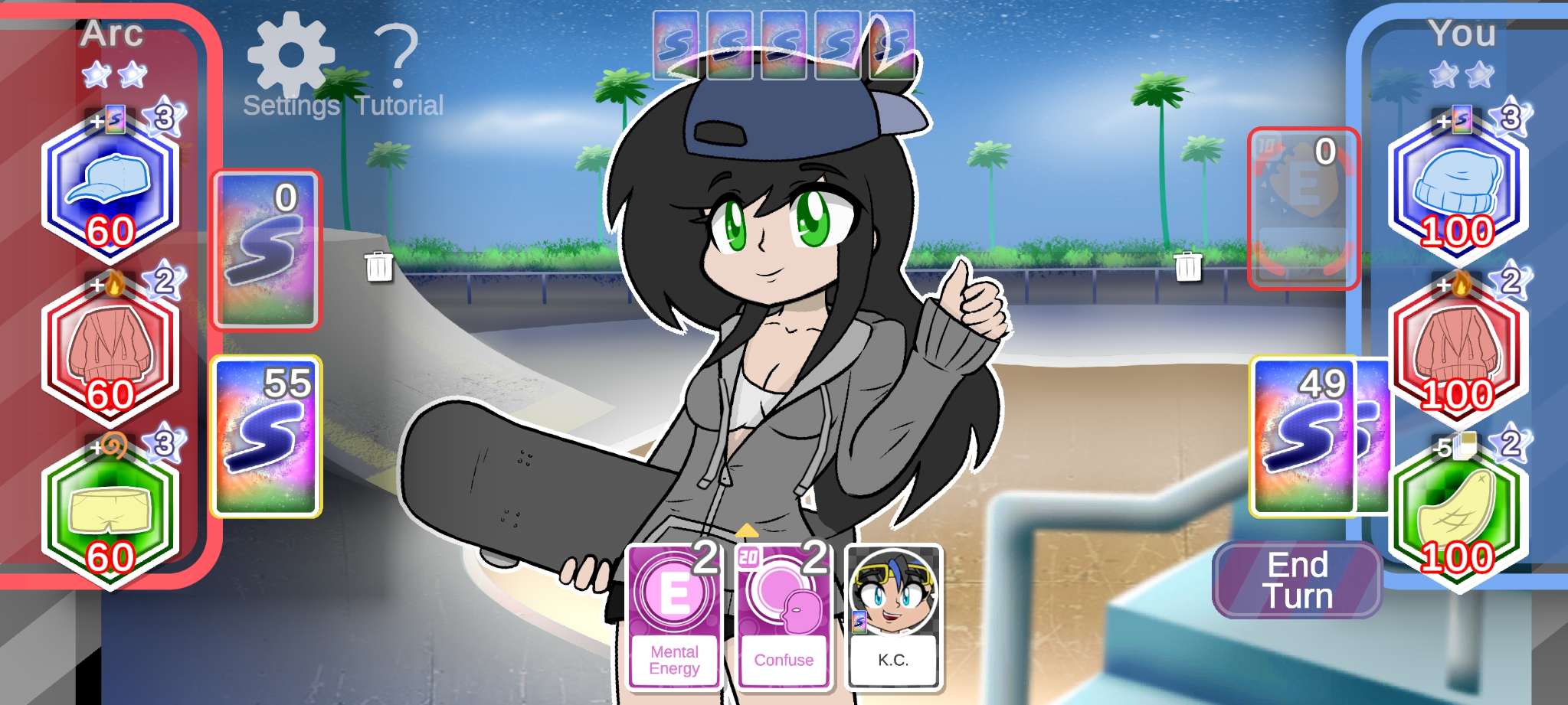 Screenshot STRIP Battle Action Cards APK
