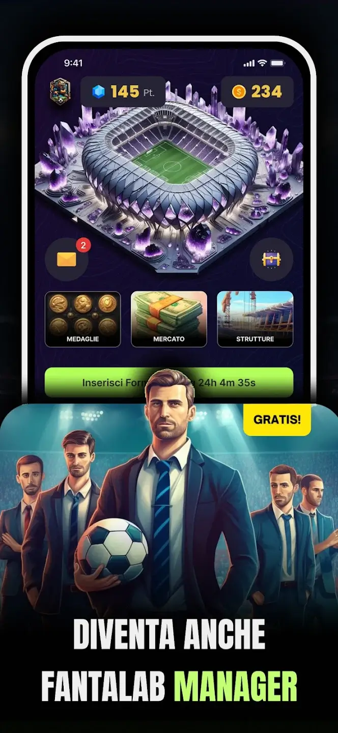 Screenshot FantaLab Manager - Fantacalcio APK
