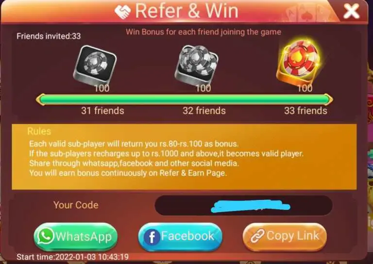 Screenshot Rummy Golds APK