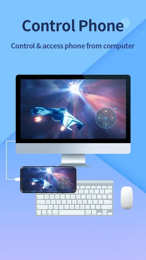 Screenshot PC Mirror APK - Mirroring Layar HP ke Komputer