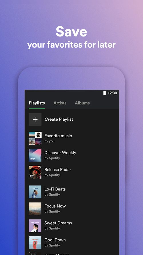 Screenshot Spotify Lite APK v1.9.0.72404