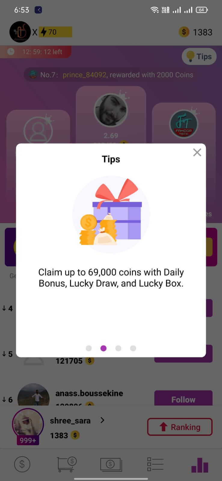 Screenshot GetInsta APK