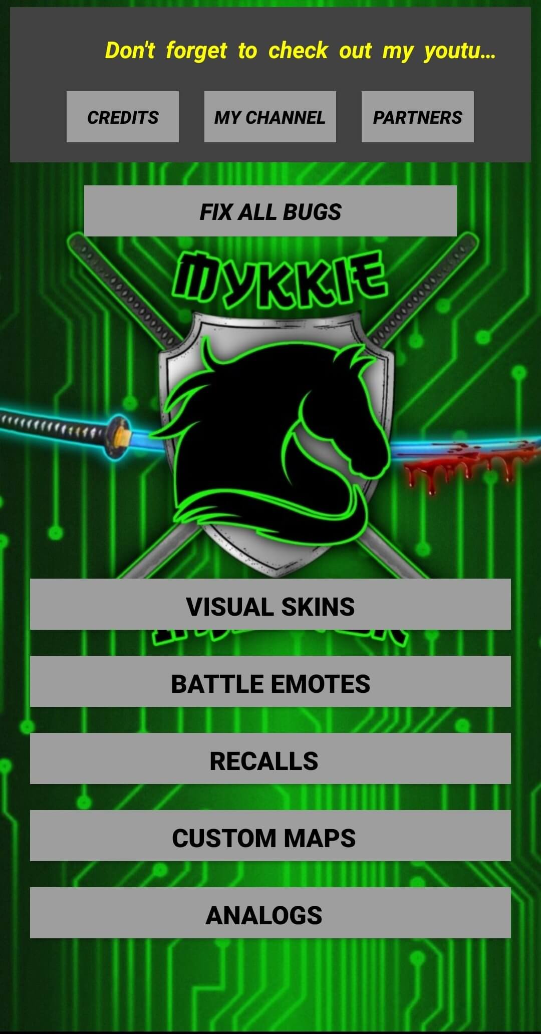 Screenshot Mykkie Skin Injector APK 2.33 untuk Android
