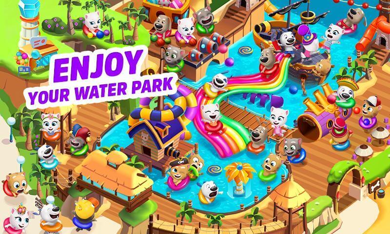 Screenshot Talking Tom Pool APK