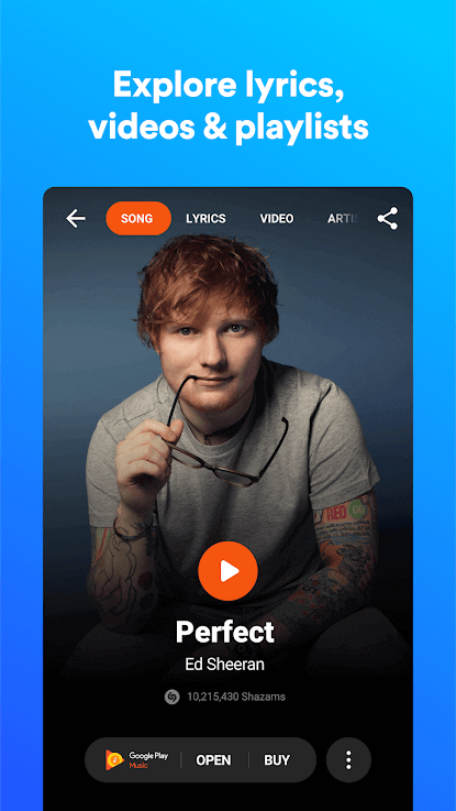 Screenshot Shazam APK v16.40.0-260430