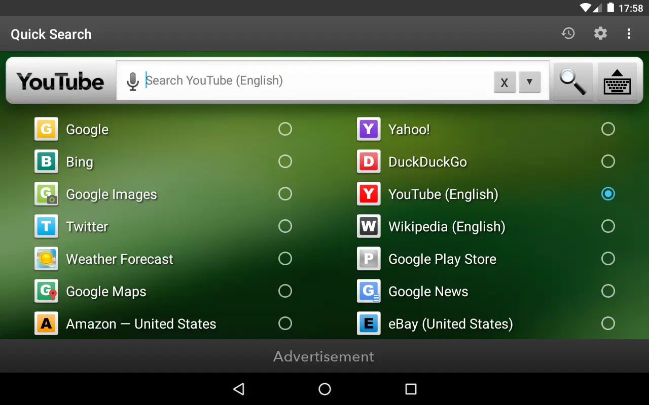 Screenshot Quick Search Widget APK v6.1