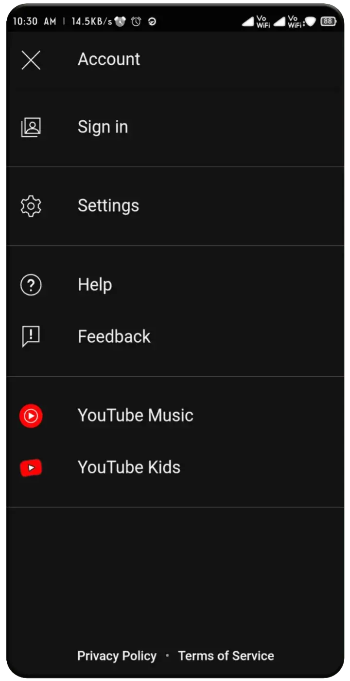 Screenshot YouTube Lite APK v1.2