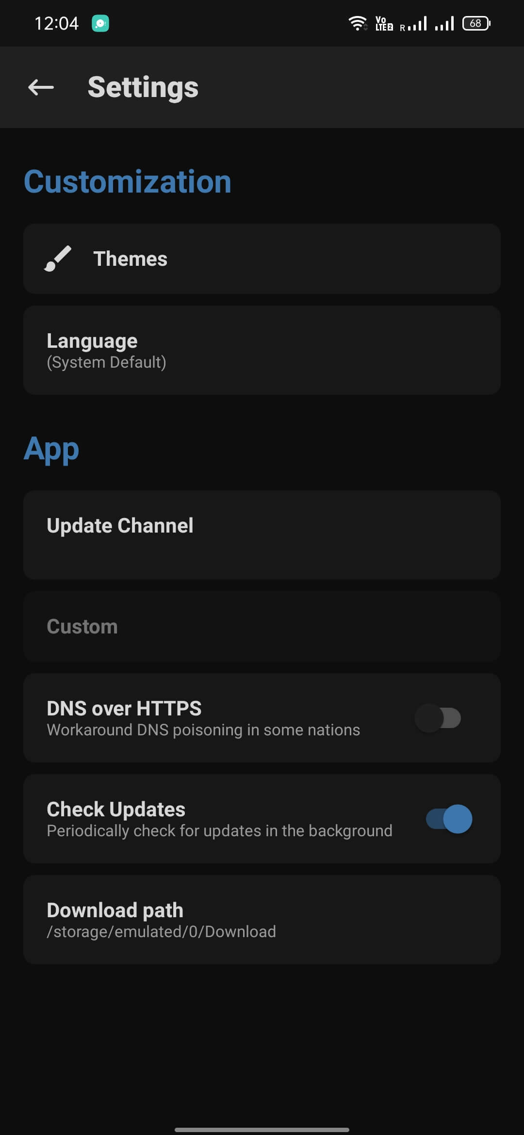 Screenshot Magisk Manager APK v30.7