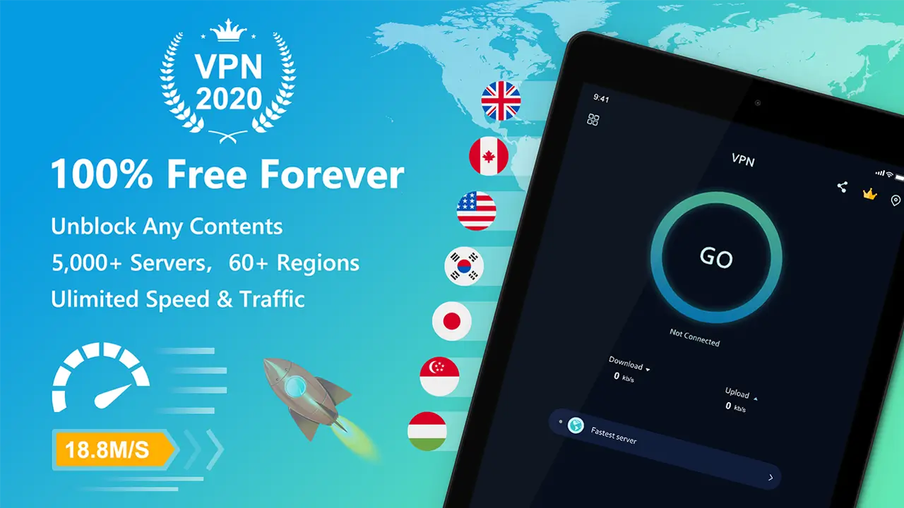 Screenshot VPN Fast APK v2.4.8.8 untuk Android