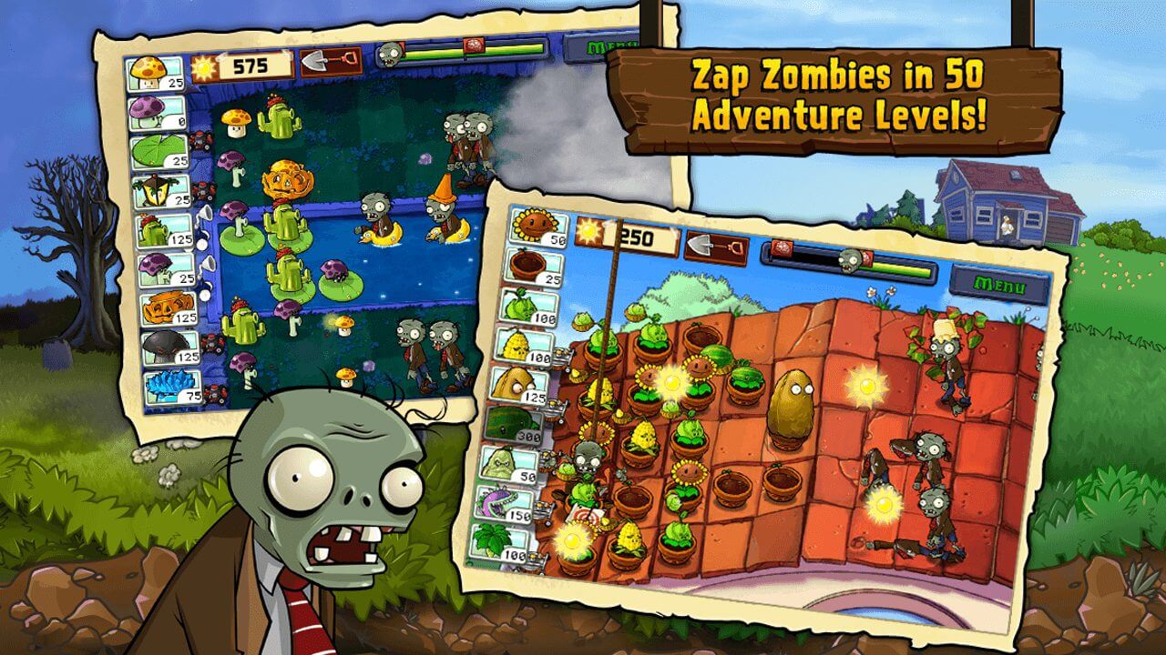 Screenshot Plants Vs. Zombies Free APK
