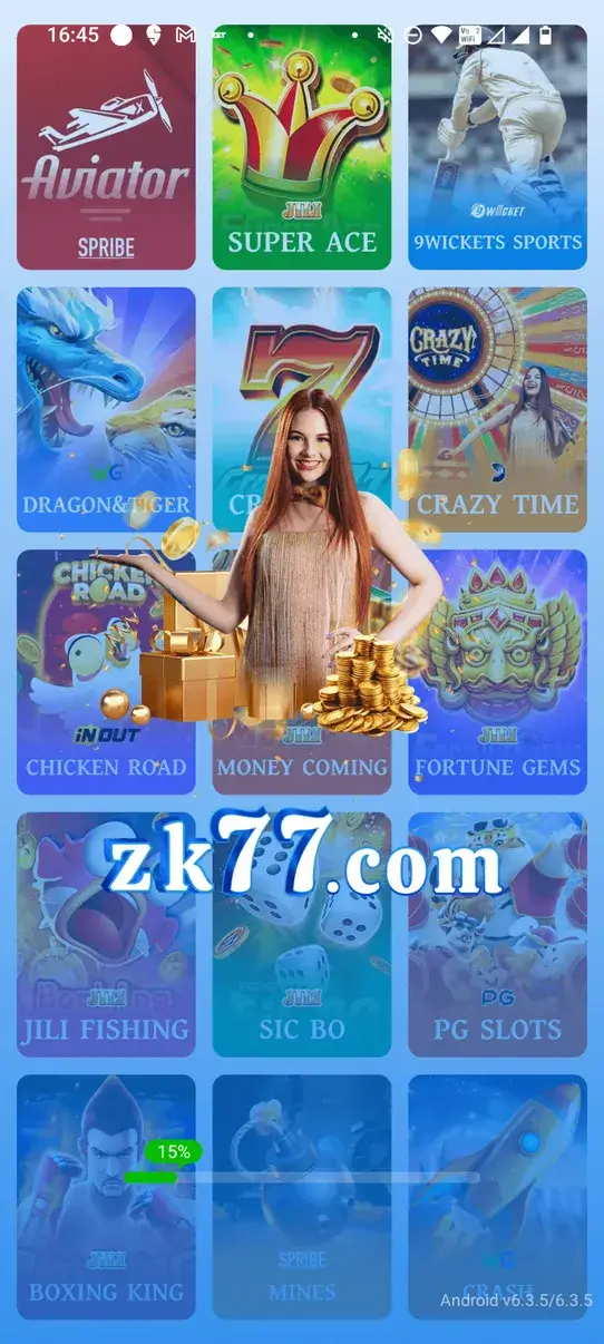Screenshot ZK77 APK untuk Prediksi Warna dan Angka