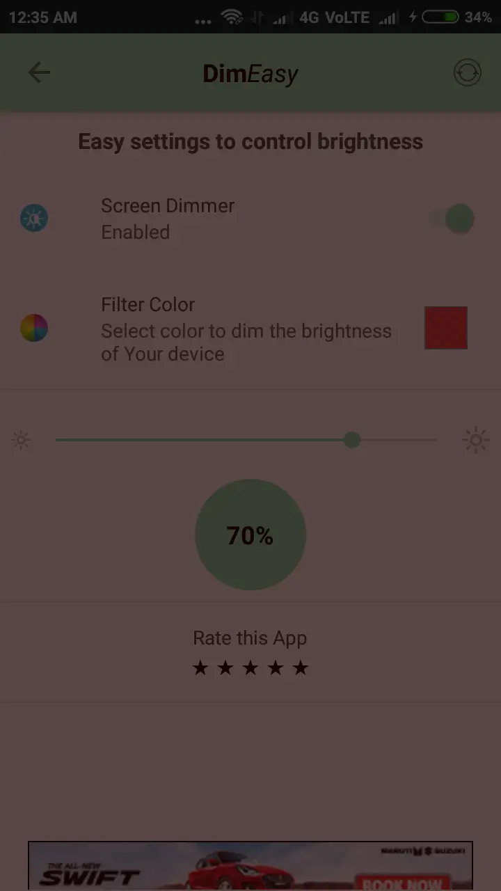 Screenshot Dim Easy APK 2.0.45