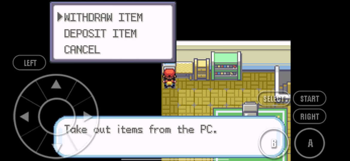 Screenshot Pokemon Fire Red APK
