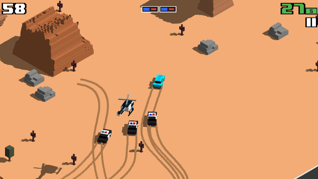Screenshot Smashy Road: Wanted APK v1.5.5