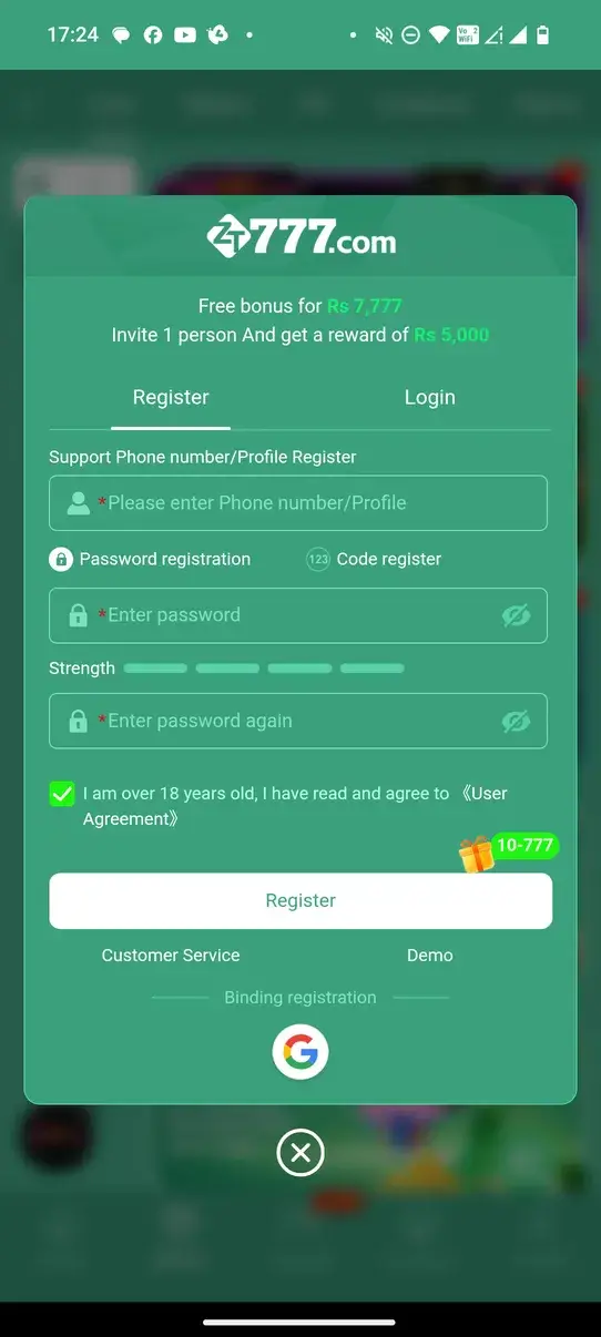 Screenshot ZT777 APK Download untuk Android