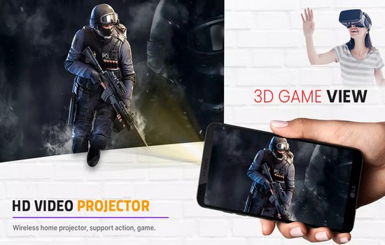 Screenshot Flashlight Video Projector APK