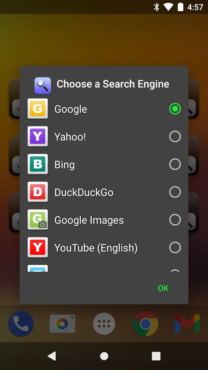 Screenshot Quick Search Widget APK v6.1