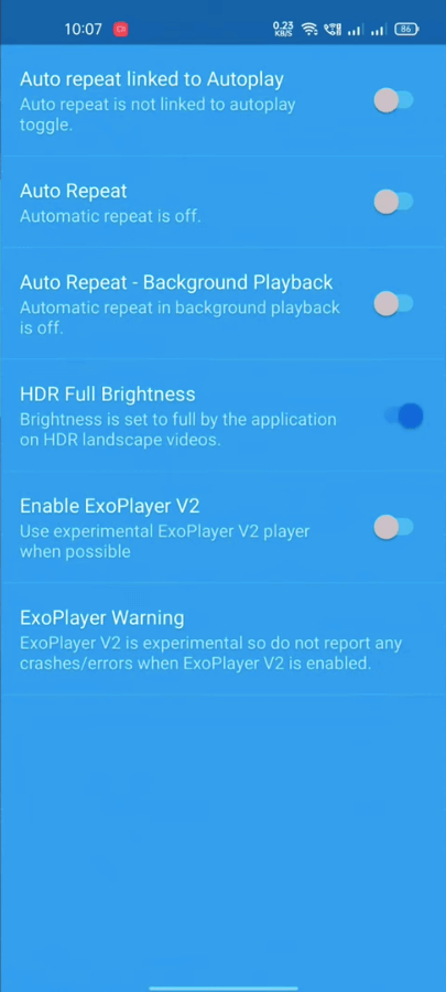 Screenshot YouTube Blue APK v19.21.40