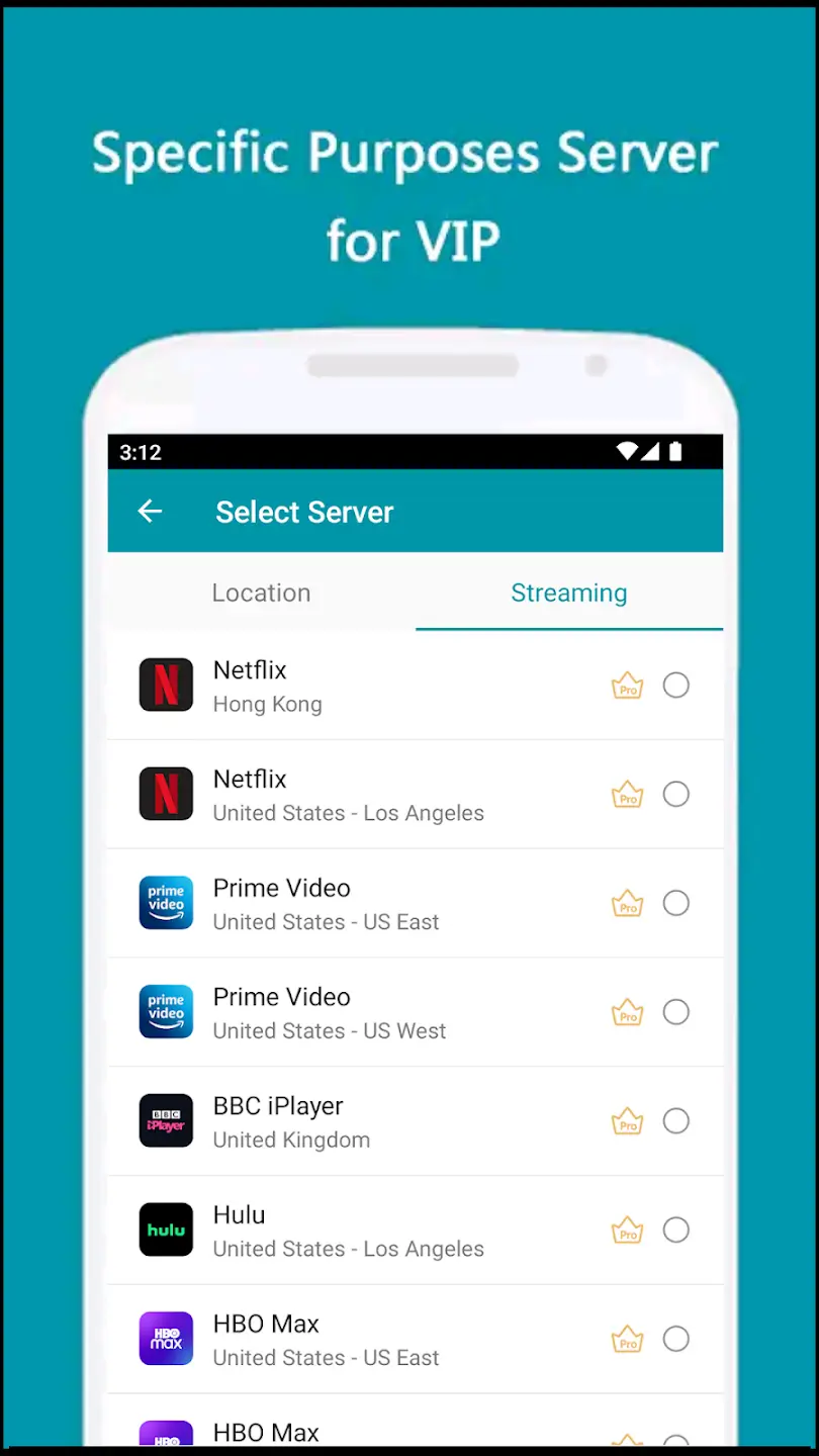 Screenshot Thunder VPN APK (v5.4.1) - VPN Ringan untuk Browsing Aman