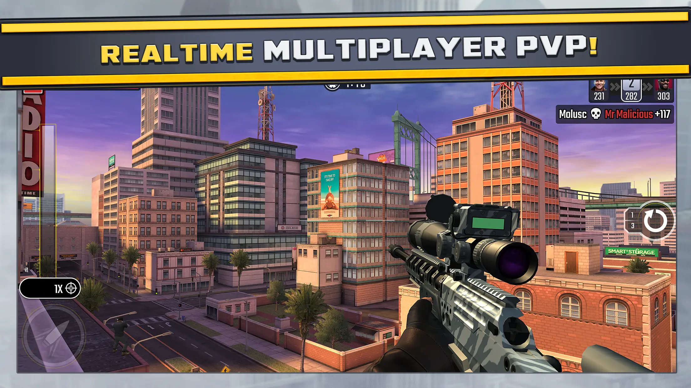 Screenshot Pure Sniper APK: Game Sniper dengan Misi Seru dan Grafis Keren