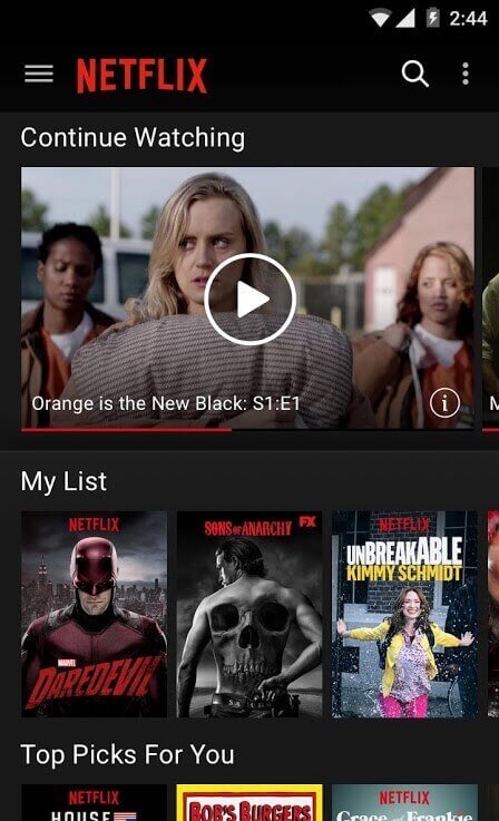 Screenshot Netfix APK Download Versi 9.65.0 build 9 64253