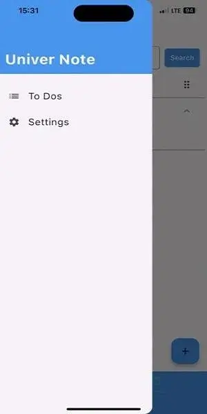 Screenshot Univer Note APK